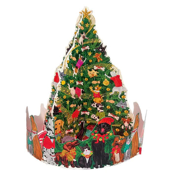 Caspari Advent Calendar: Caroling Pets
